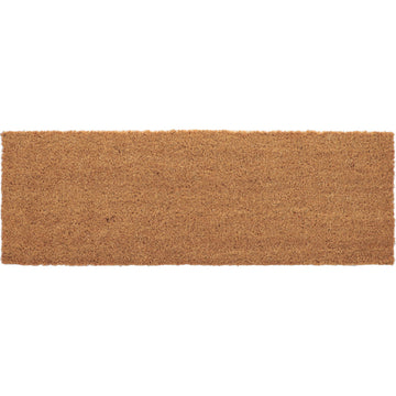 Preș Intrare Exterior Adăpostit Plain 25X75CM Coco - Natural