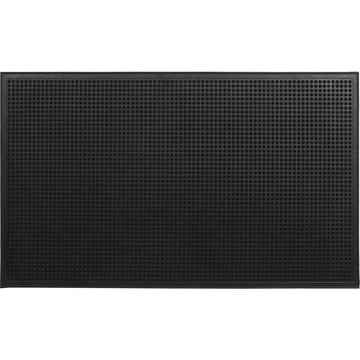 Preș Intrare Exterior Chris 45X75CM Cauciuc - Negru