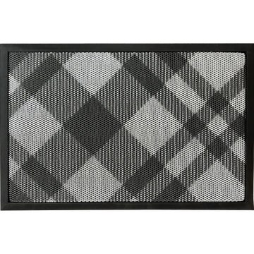 Preș Intrare Exterior 3D Grille 40X60CM Poliester/Tpe - Losange