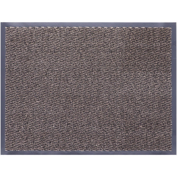 Preș de Intrare Interior Lisa 60X80CM Polipropilenă/Pvc - Maro Cenușiu