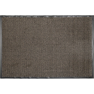 Preș de Intrare Interior Lisa 80X120CM Polipropilenă/Pvc - Maro Cenușiu