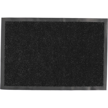 Preș Intrare Exterior 40X60CM Poliester/Pvc - Chine Negru