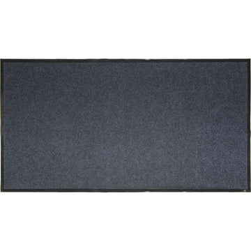 Preș Intrare Exterior 80X150CM Poliester/Pvc - Gri Mărunt