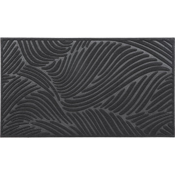 Preș de Intrare Exterior Vague 43,5X75CM Poliester/Cauciuc - Negru