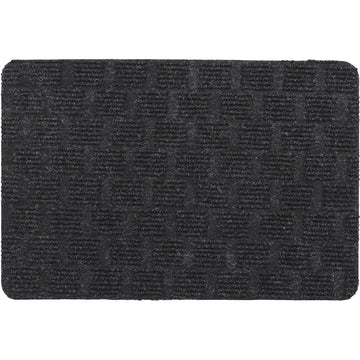 Preș de Intrare Exterior Zoe 40X60CM Poliester/Latex - Negru
