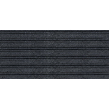 Preș de Intrare Exterior Rolled 90X200CM Poliester- Gri