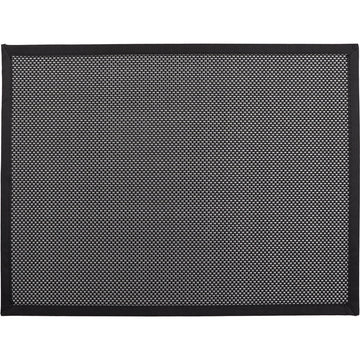 Covor bucătărie Woven Vinyl Negru/Argintiu - 50X80CM