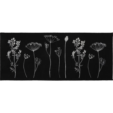 Covor bucătărie Herbier Noir - 50X120CM