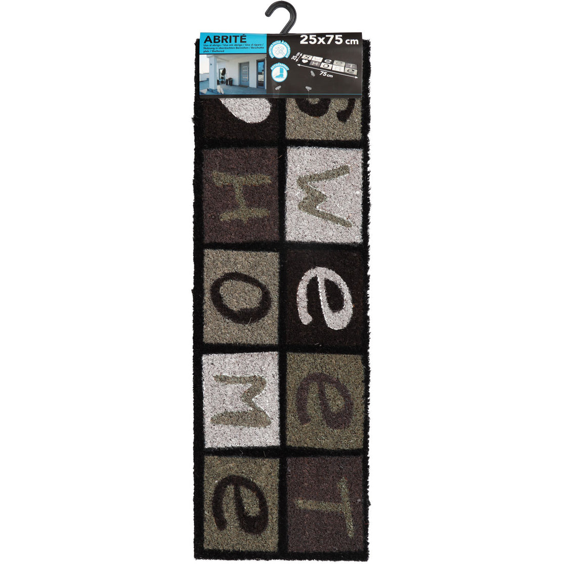 Preș Intrare Exterior Adăpostit Sweet Home 25X75CM Coco