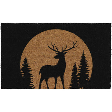 Preș Intrare Exterior Adăpostit Cerf 45X75CM Coco/Pvc
