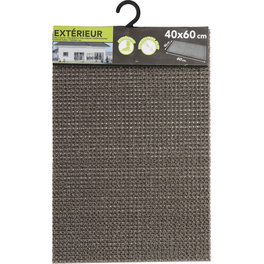 Preș de Intrare Exterior Pixie 40X60CM Iarbă Artificială - Gri