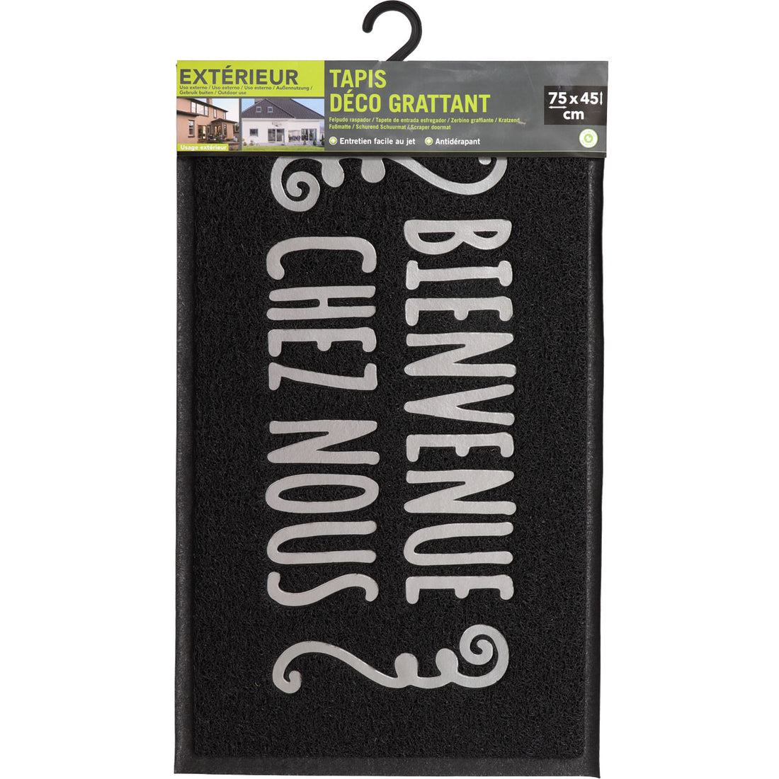 Preș de Intrare Exterior Home 45X75CM Pvc - Bienvenue