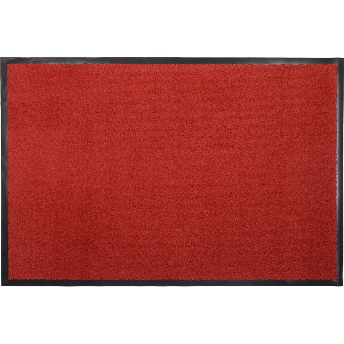 Preș de Intrare Interior Baptiste 80X120CM Poliamidă/Pvc Roșu
