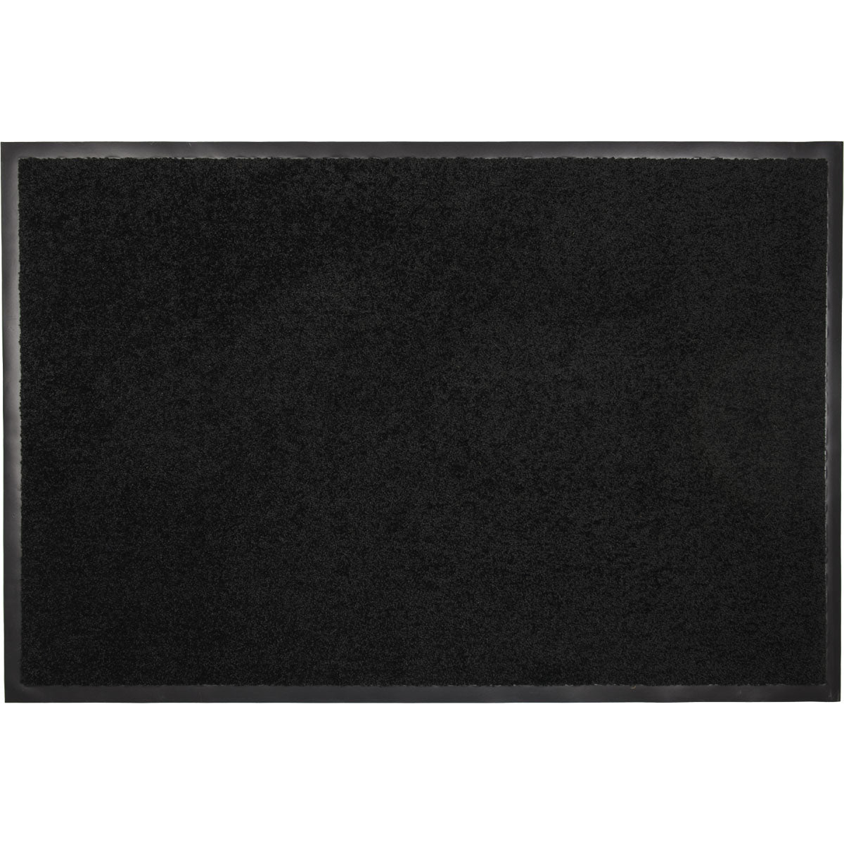 Preș de Intrare Interior Baptiste 80X120CM Poliamidă/Pvc Negru