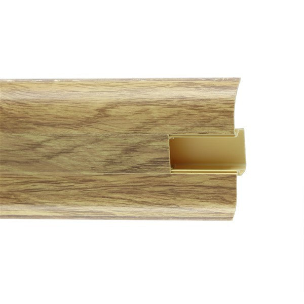 Plintă PVC cu Canal Cablu 5,5 cm x 250 cm