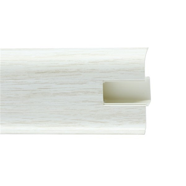 Plintă PVC cu Canal Cablu 5,5 cm x 250 cm