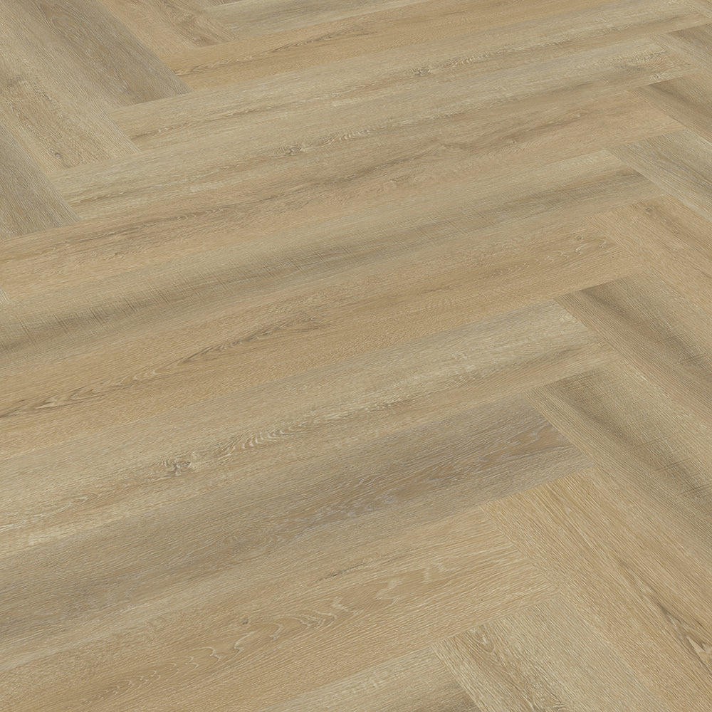 Parchet SPC Herringbone 5 mm - Sawcut Oak Natural | Home30 Concept